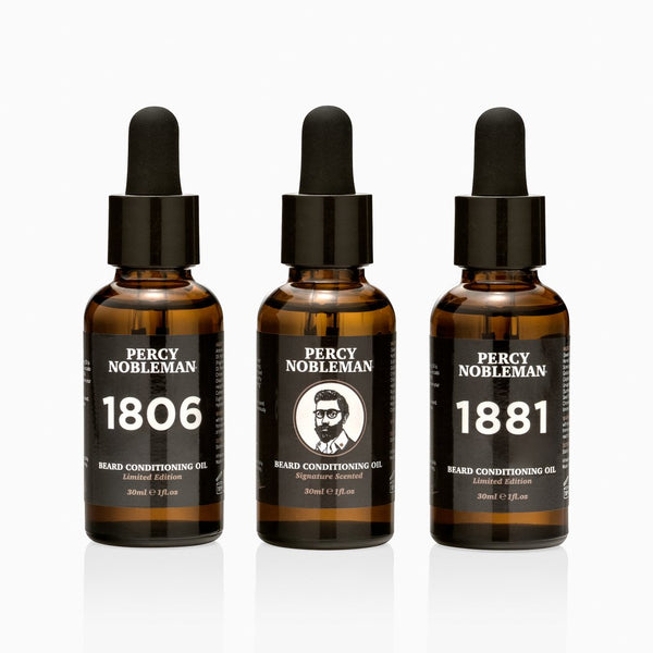 Percy Nobleman Limited Edition Beard Oil Set