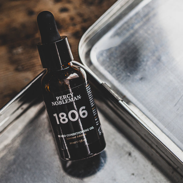 Percy Nobleman 1806 Beard Oil lifestyle