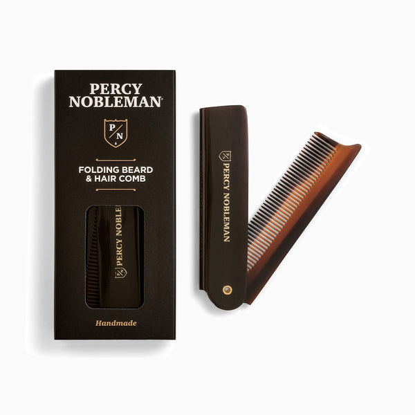 Percy Nobleman Folding Beard & Hair Comb