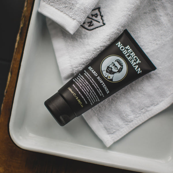 Percy Nobleman Beard Softener lifestyle