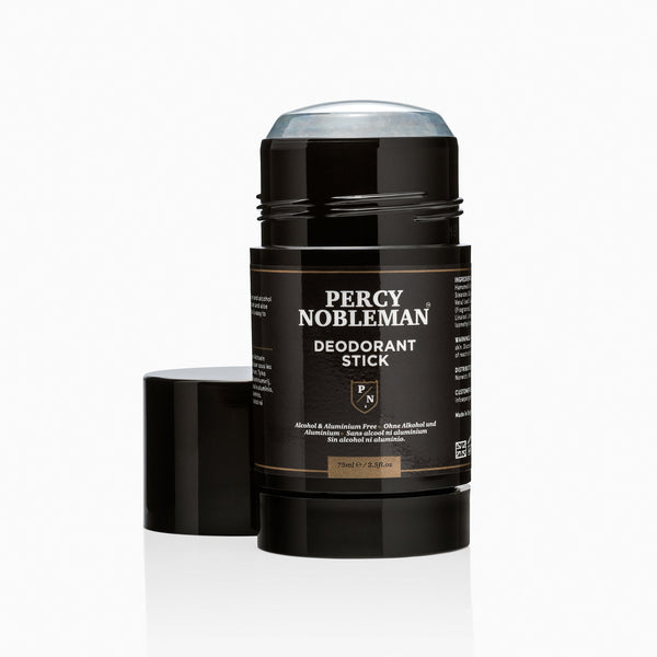 Percy Nobleman Deodorant Stick cap off
