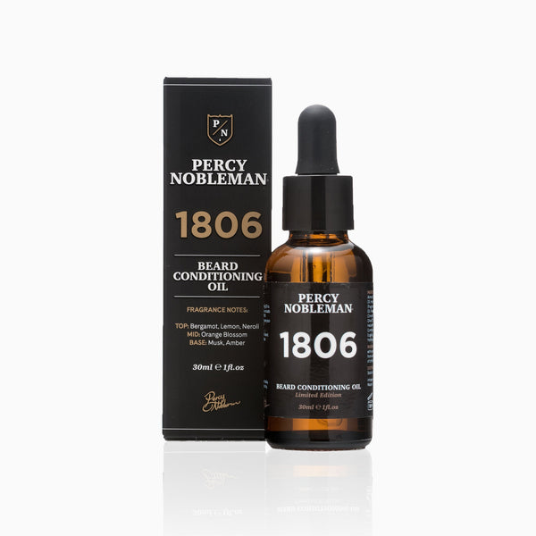Percy Nobleman 1806 Beard Oil 30 ml with box