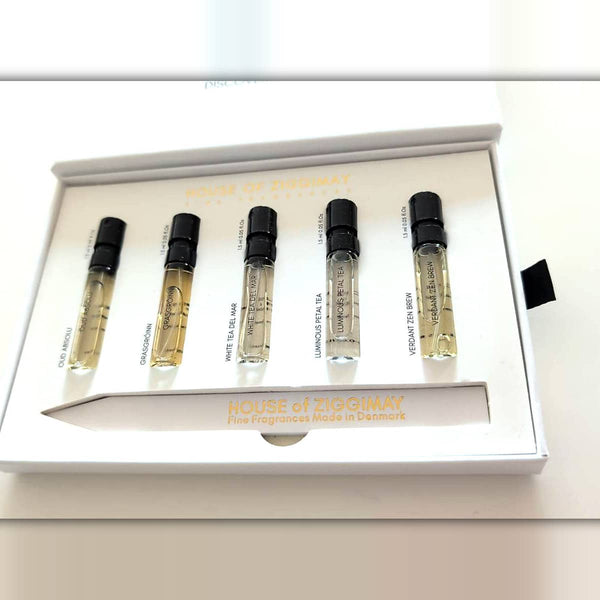 The five samples in Discovery Box One