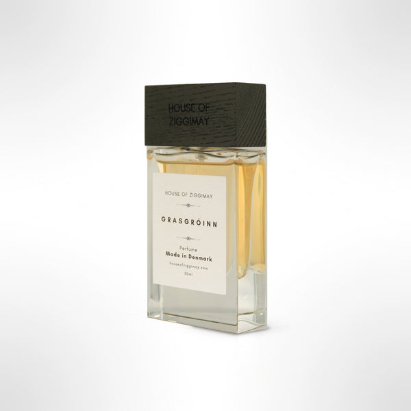 House of Ziggimay Grasgróinn Eau de Parfum, angle