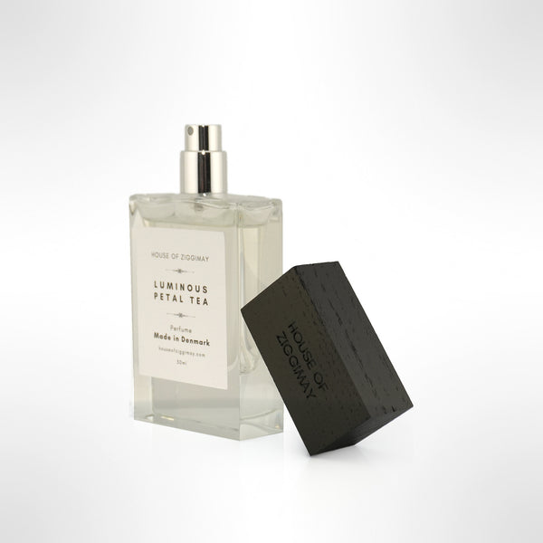 House of Ziggimay Luminous Petal Tea Eau de Parfum, cap off