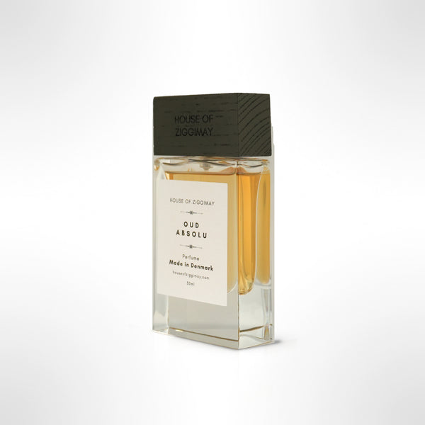 House of Ziggimay Oud Absolu Eau de Parfum, angle