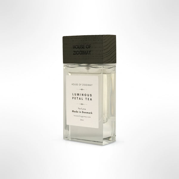 House of Ziggimay Luminous Petal Tea Eau de Parfum, angle